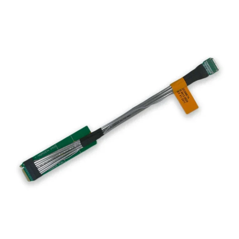 M.2 To Oculink Extension Cable M.2 NVMe Adapter Card External GPU PCIe 4.0x4 64GTS Cable DB9 Hole for Laptop Notebook PC Chassis