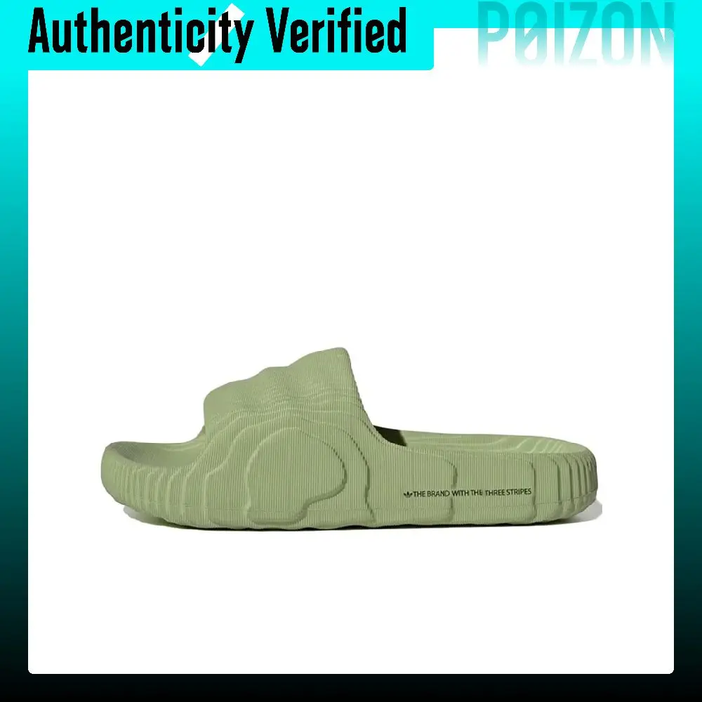 Adidas Originals ADILETTE 22 Slide Slippers Unisex Green GX6946