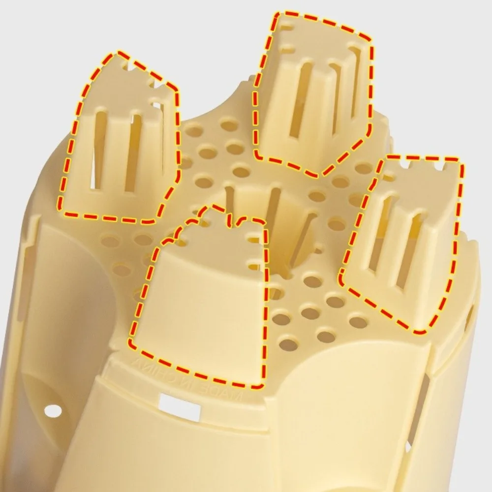 

Plastic Self Absorbing Flowerpot Thickened Water Storage Hydroponic Flowerpot Large Capacity Tall Drain Holes