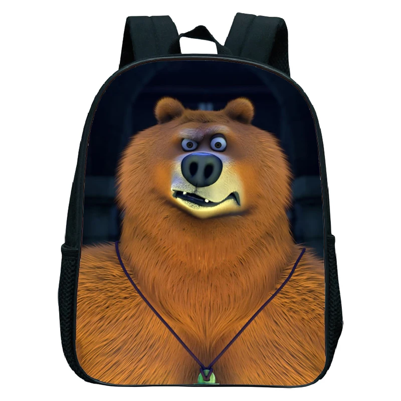 New Grizzy And The Lemmings Print Backpacks for Boys Girls Cartoon Kindergarten Backpack Waterproof Kids School Bags Anime bag