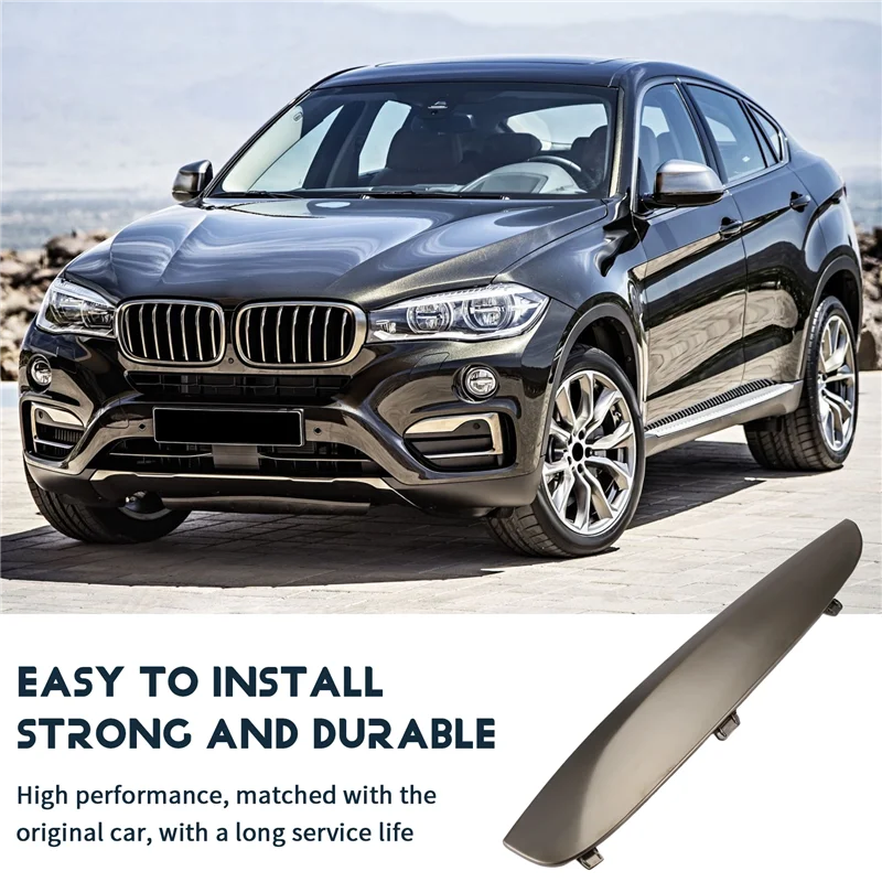 

Накладка на боковую панель воздуховода автомобиля AA для BMW X6 F16 2015-2019 35I 35Ix 5Ix 50Ix, декоративная полоса вентиляционного отверстия на переднее крыло
