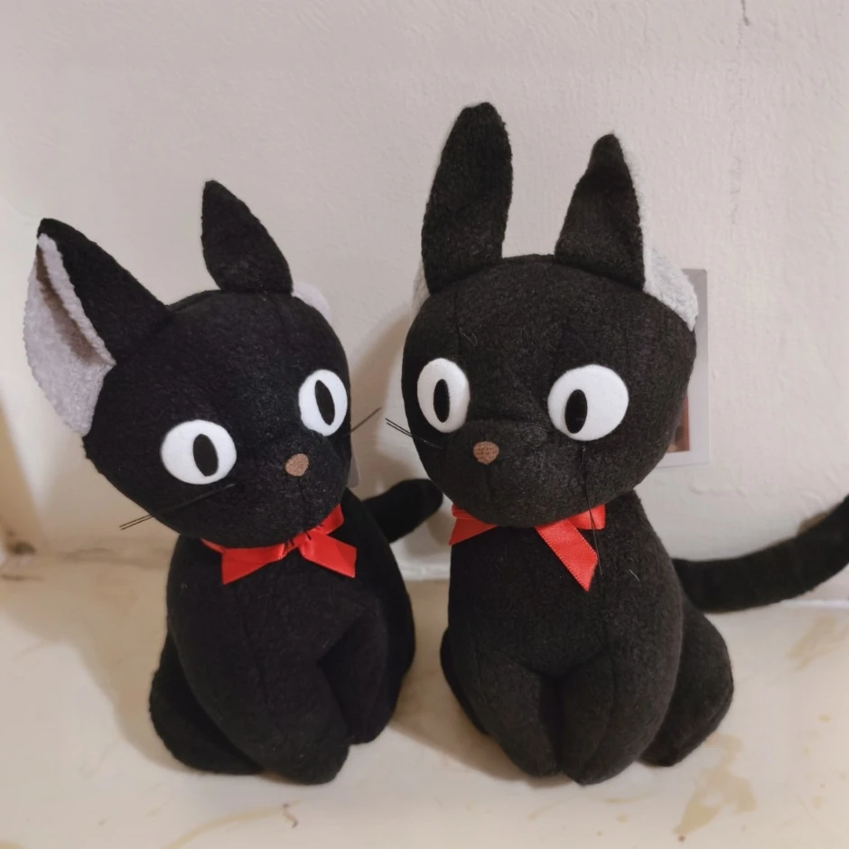 

20cm ‌Kiki's Delivery Service Small Black Cat Plush Toy Japanese Animation Children's Holiday Gift Decorative Items Exquisite