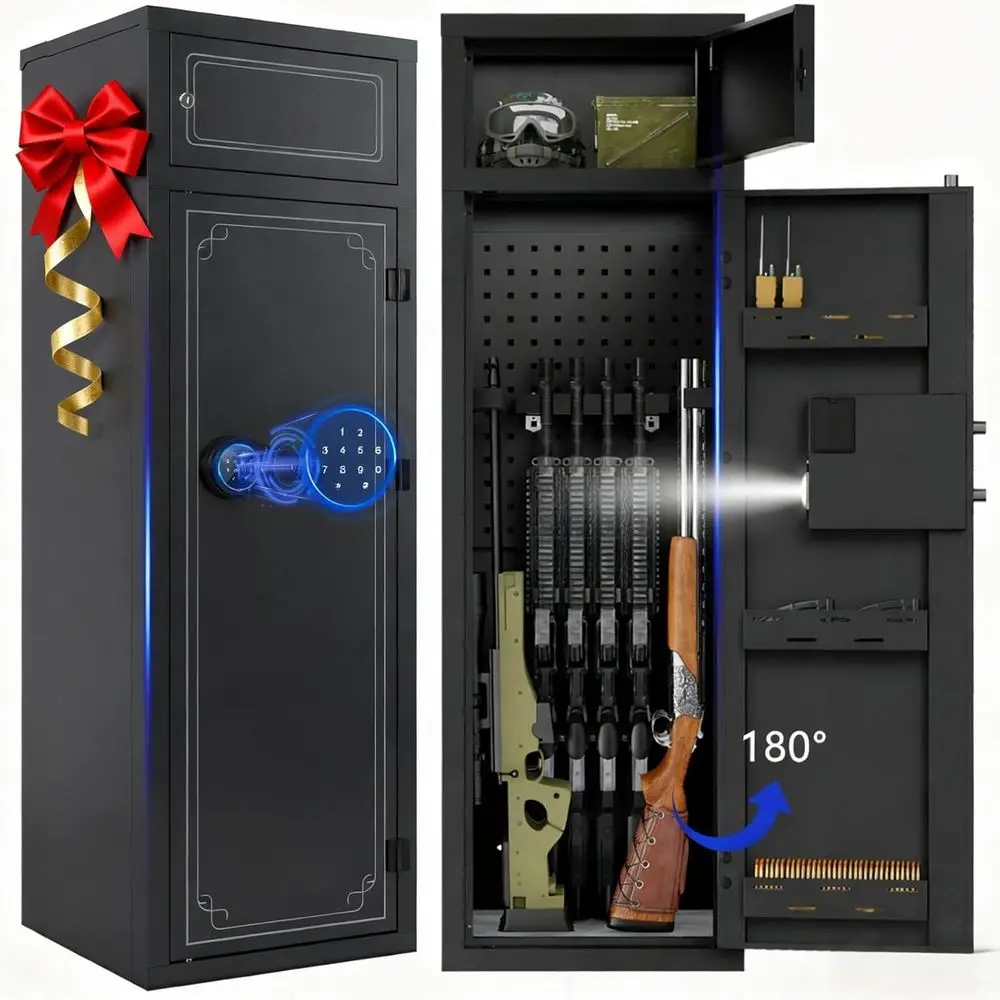 

Электронный комбинированный пистолет с длинной винтовкой и пистолетом с отдельным хранилищем и съемными полками для гаража, спальни и съемки