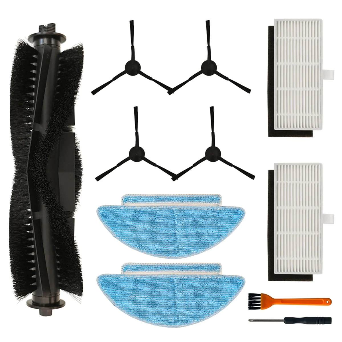 Replacement Parts for Tikom L9000, for Lubluelu SL60D, for Laresar L6 Nex, for HONITURE Q6 SE Robot Vacuum Cleaner