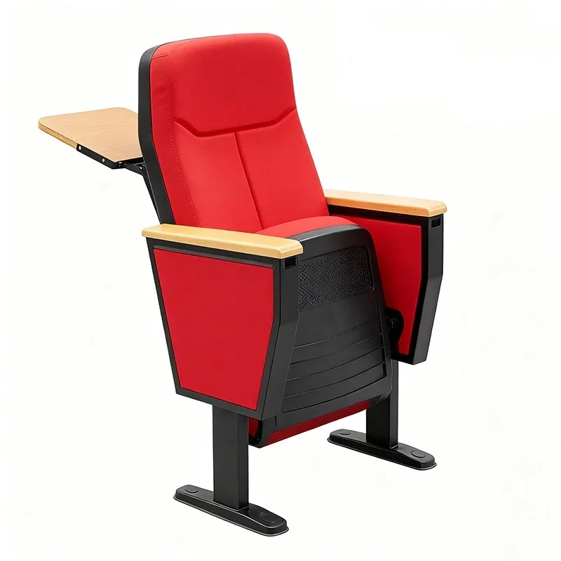 

Chain aluminum alloy solid wood soft bag auditorium chair, row chair