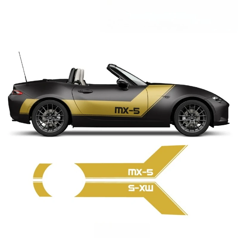 

Car Vinyl Stickers body exterior modification customized Sport Center Racing decals For Mazda CX5