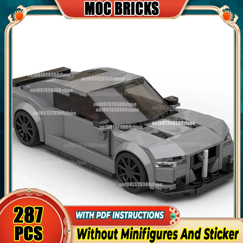 City Super Sports Car Moc Building Bricks G82 Model Blocks Toys