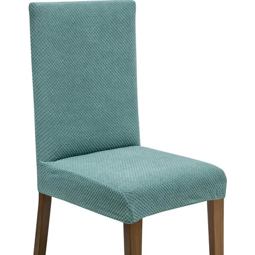 Latuda Lycra Washable Turquoise Chair Case | Chair Cover 4'lü