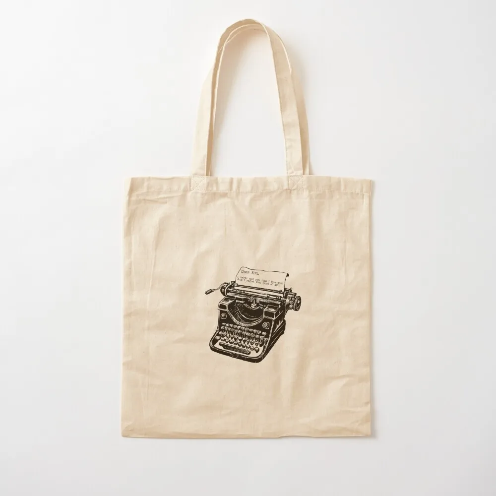 Divine Rivals Dear Kitt, Quote Tote Bag tote bag canvas Candy bags free delivery bags