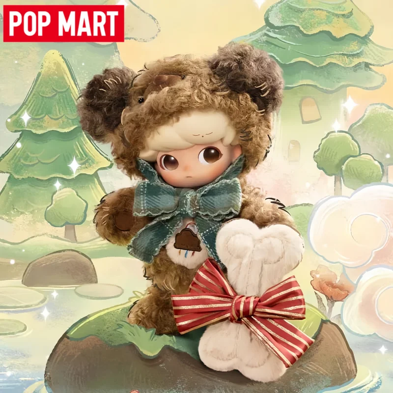 

New POP MART DIMOO Tiny Puppy Series Blind Boxes 1/8 Scale BJD Action Figure Trendy Collectible Toys Adult Collection Xmas Gifts