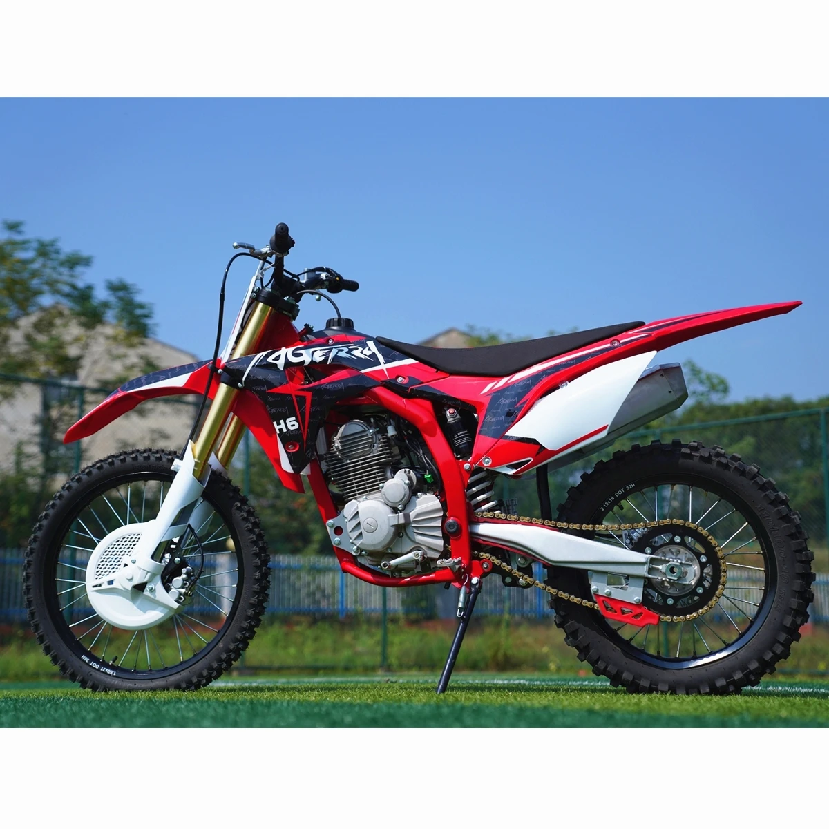 AJ1MOTO factory H6 21/18 cheap 250cc dirt bikes off road sports motorcycle gas  petrol  bike chinese motocross