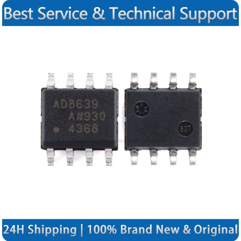 AD8639ARZ SOIC-8 16V Self-Stabilizing Zero Rail-to-Rail Operational Amplifier Chip New Original
