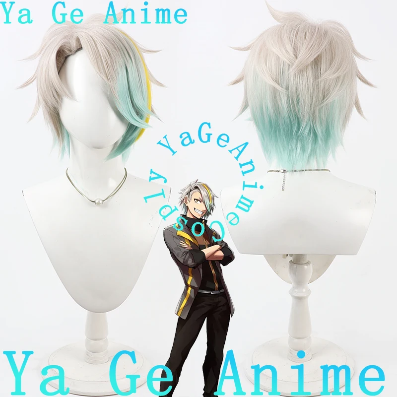 

Ya Ge аниме-магазин VTuber Utai Meika косплей парик аниме игры Хэллоуин карнавал вечерние синтетические термостойкие волосы