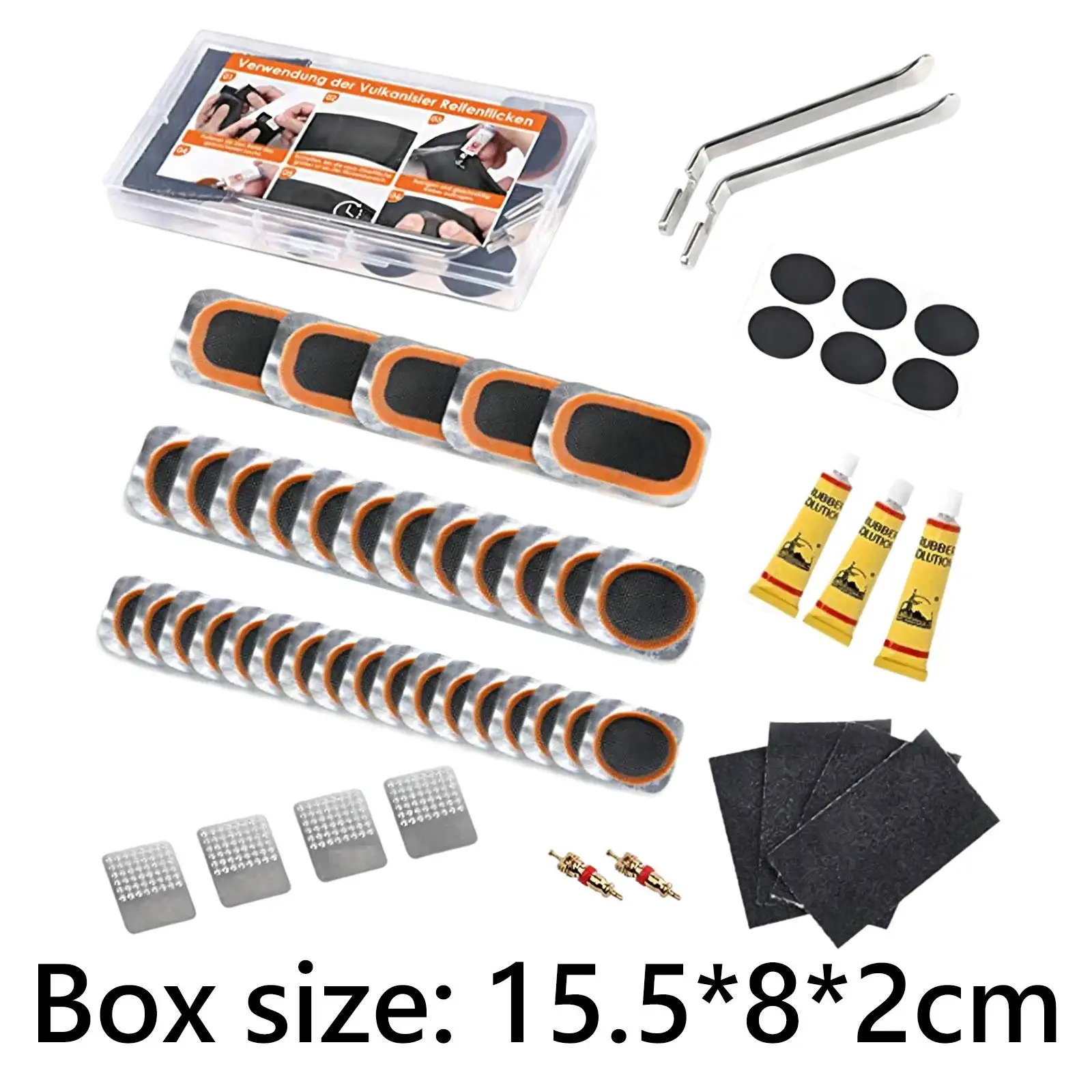 Bicycle Tire Repair Kit Portable Bicycle Tire Removal Tools Professional Lightweight Flat Tyre Repair for Cycling Mountain Bike image 6