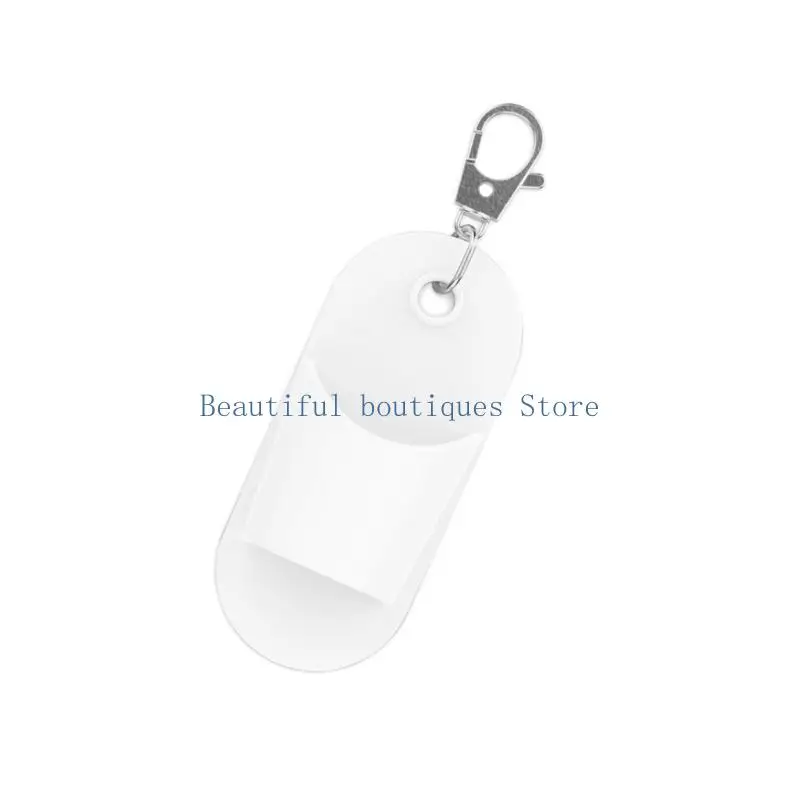 U4LF Neoprene Lip Balm Keychains Charm for Women Travel Makeup Accessory Waterproof Cosmetic Organizers Daily Casual Use