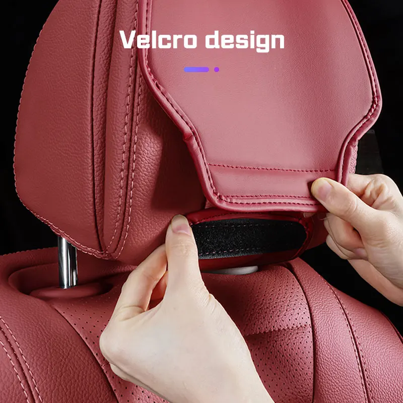 For Leapmotor T03 S01 C11 C01 C10 C16 B10 Car Seat Headrest Protective Cover Car Styling Microfiber Leather Auto Accessories