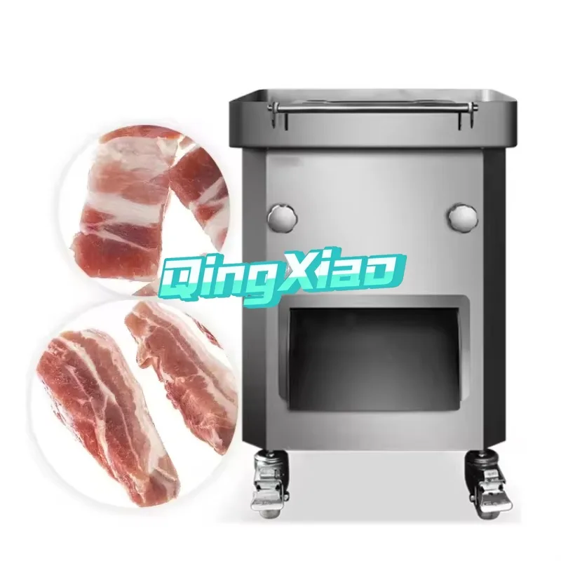 High Demand New Condition Commercial Fresh Chicken Meat Slicer  Cutting Machine Meat  Processing  Equipment CE Certified Durable