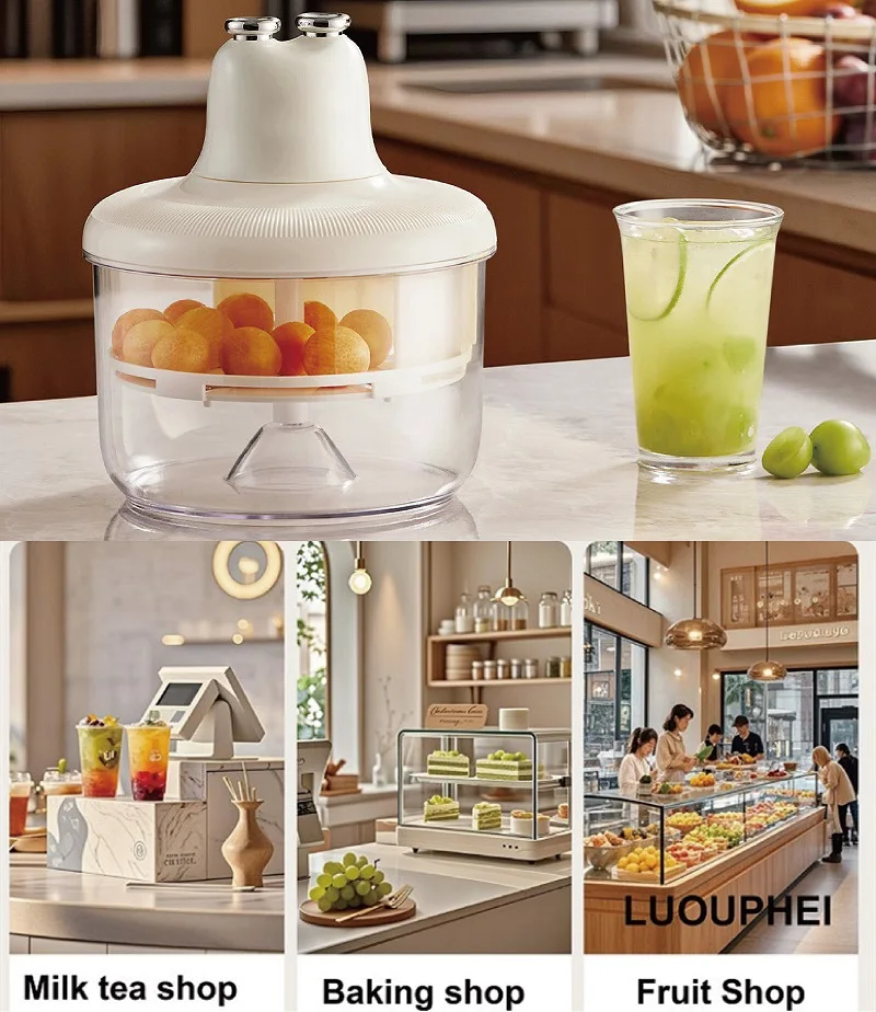 Multipurpose Electric Grape Peeling Machine Auto Small Fruit Peeling Tool Kitchen Peeler for Garlic Tomatoes Peeler Machine