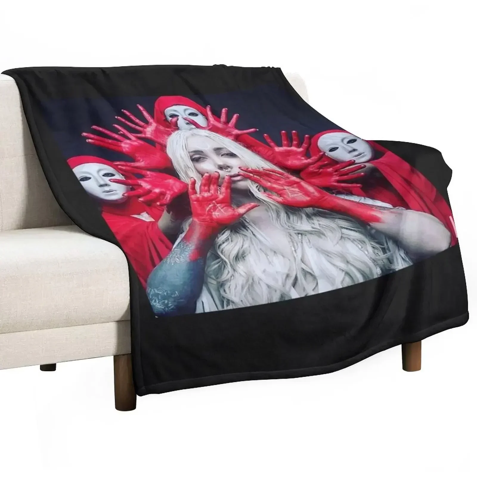 

best shop 761 Throw Blanket Picnic decorative Furrys Luxury Thicken Blankets