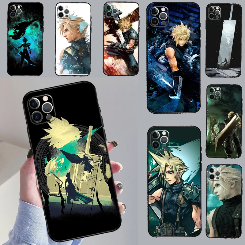 Funda FINAL FANTASY Cloud Strife para OPPO Reno 15 14 13 12 11 10 Pro 8T 11F 12F 13F 14F 7 8 Lite OPPO Find X8 X6 X9 Pro