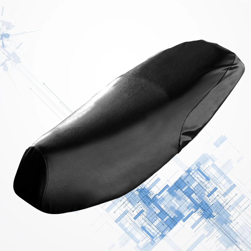 

Waterproof Cycling Motorcycle Electric Pad Comfortable 3D Saddle Cover Cushion L Black Non-Slip Adjustable Drawstring
