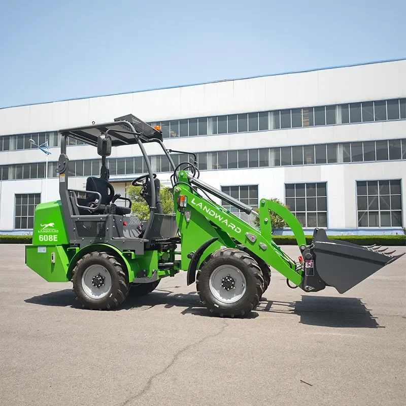 Customized New Energy 4WD Energy-Saving Electric Loader High Quality Loading Transporter Hot Sell Efficient Earth Moving Loader