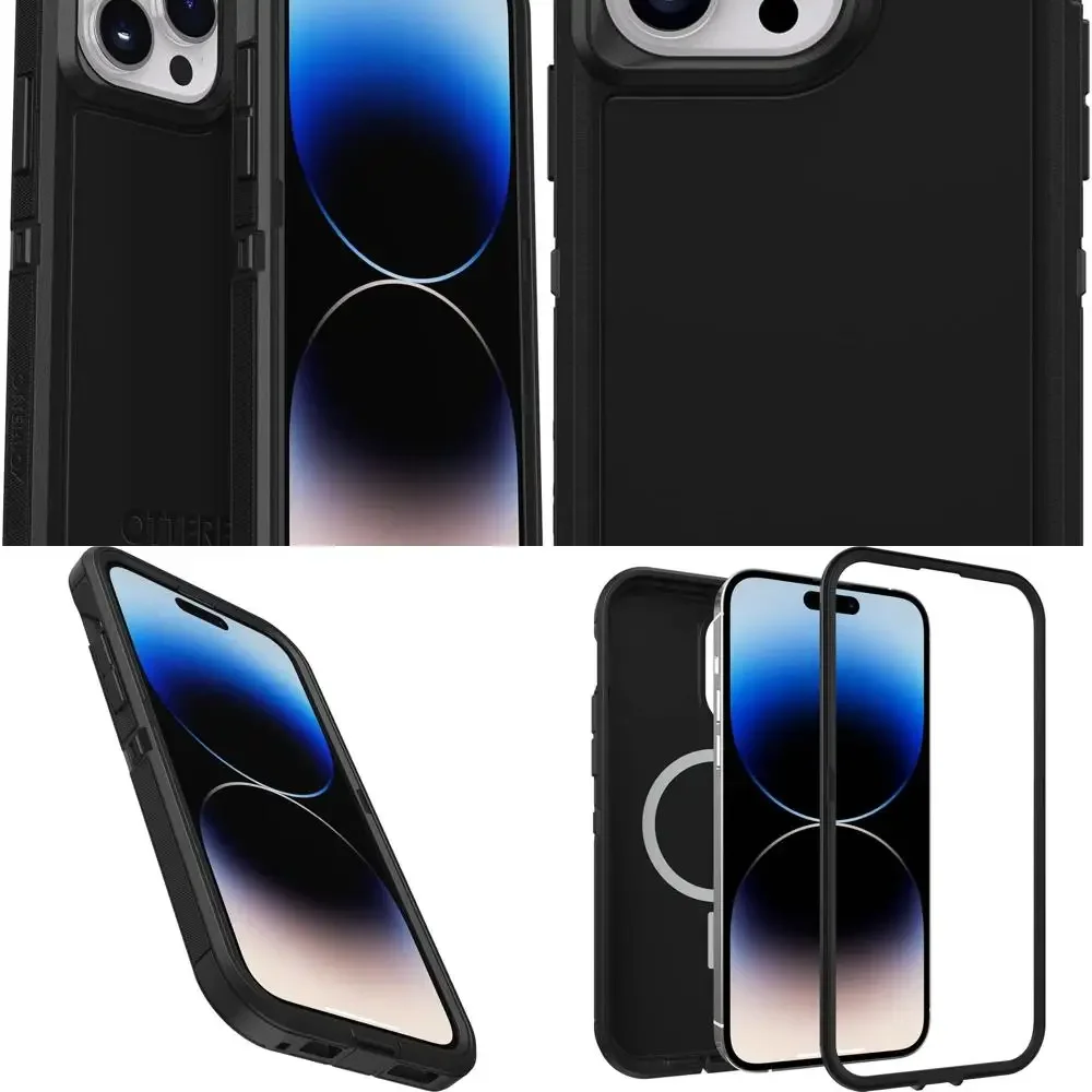 Custodia Defender XT per iPhone 14 Pro Max con custodia protettiva MagSafe, antiurto, a prova di caduta, ultra robusta, 5X testata al militare