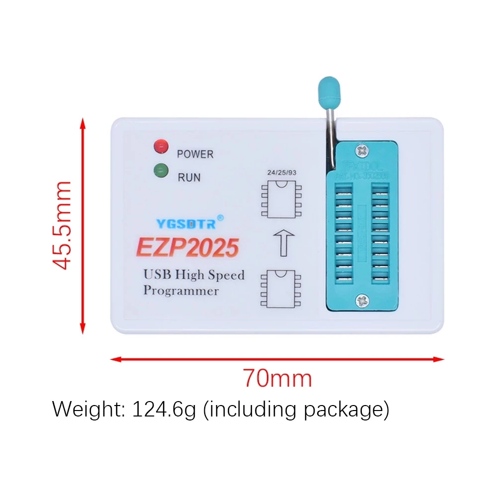 New EZP2025 drive free programmer supports 24/25/93/95 series chips to automatically recognize asus CAP direct burn