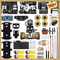 Robotic Starter Car Kit Learning And Develop Smart Automation Complete Kit As Shown Plastic For Arduino Programming