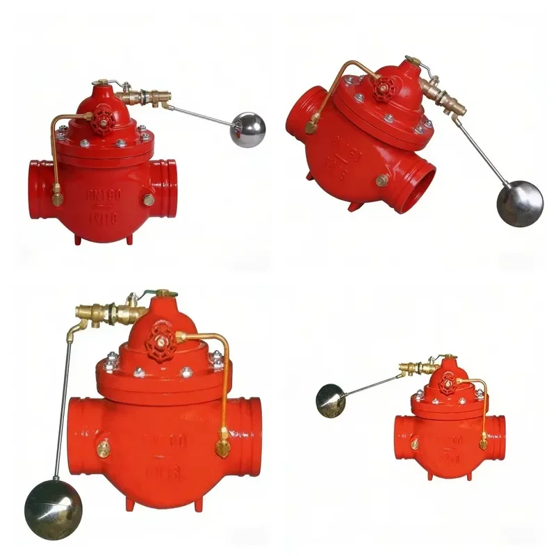 G100X Remote Control Float Ball Valve Cast Iron for Water Tank DN65 DN80 DN100 DN125 DN150 DN200 Hydraulic Level Control Cast