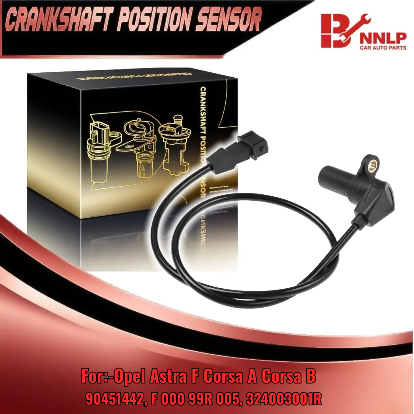 

Herko Engine Crankshaft Position Sensor For Chevrolet Corsa 1999-2008 CKP2070 324003001R F 000 99R 005