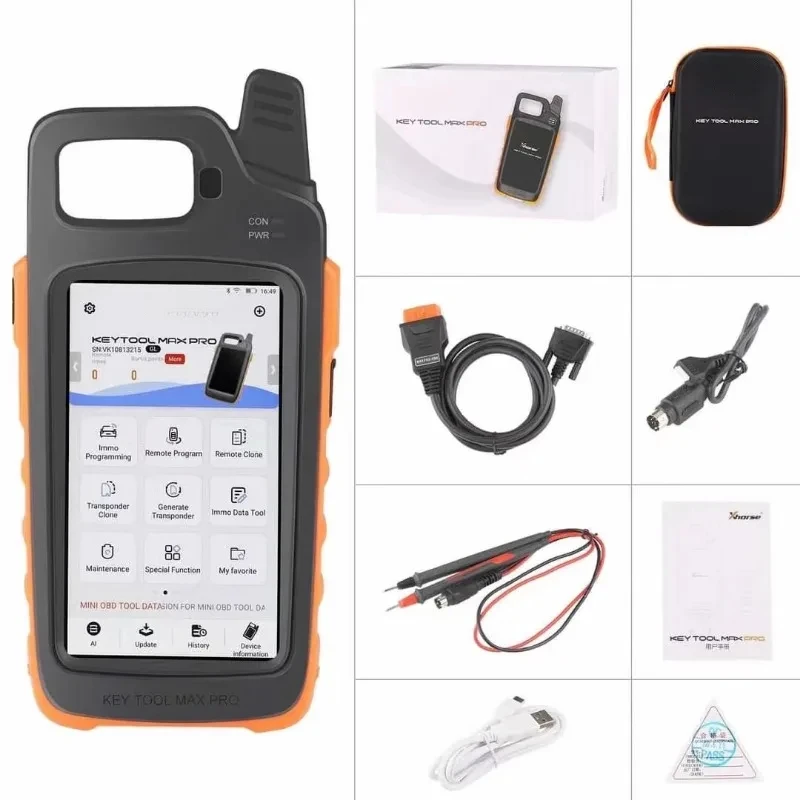 Small Tablet King Handheld Xhors Small Tablet Built in OBD Handheld Car Matching