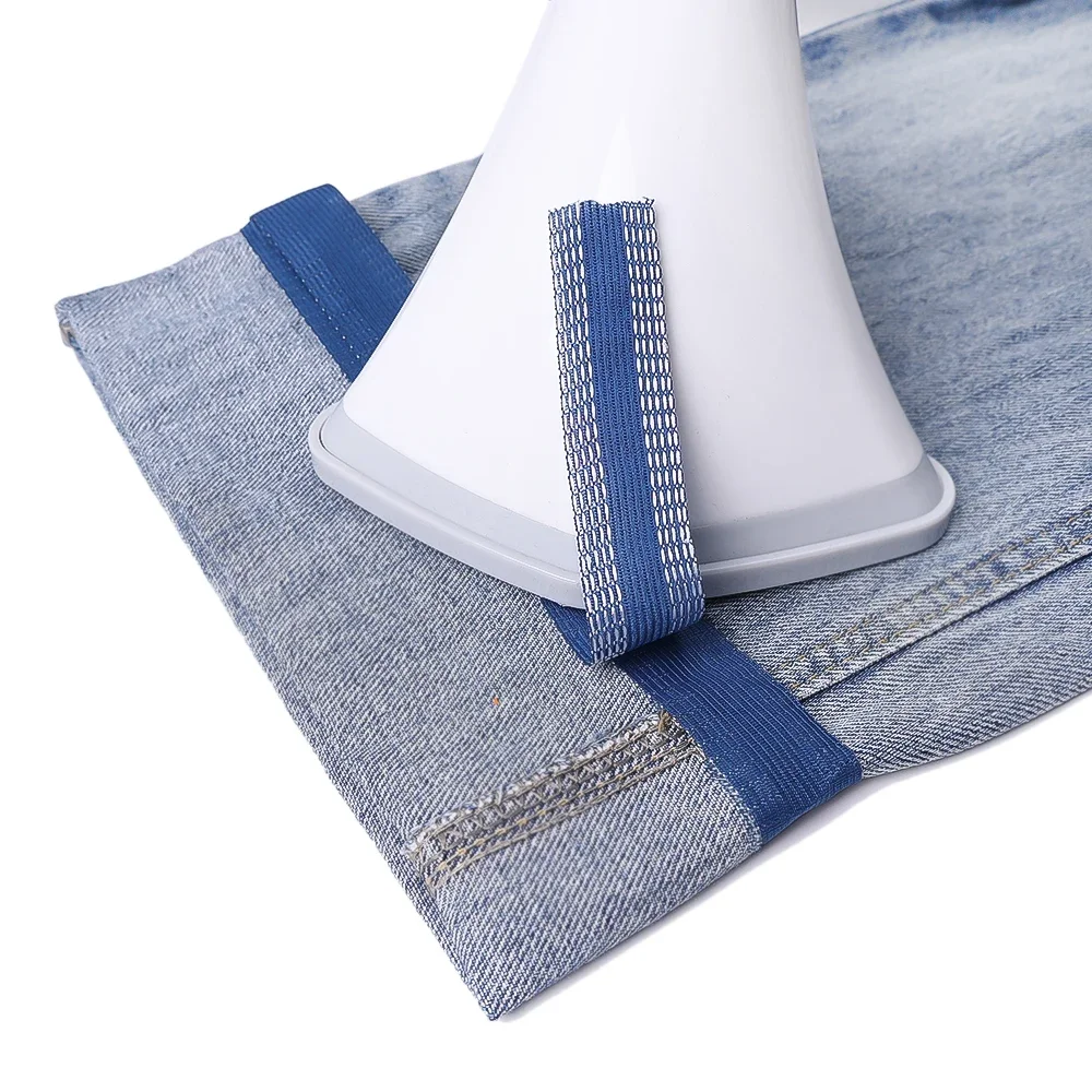 5M Calças Borda Encurtar Colar Auto-Adesivo Calças Boca Hem Ferro-em Hemming Fita Jeans Calças DIY Costura Livre Calças de Tecido Patch