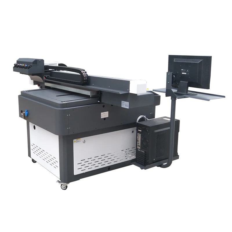 for Yinstar Henan uv dtf printer 6090 flatbed printing machine for ceramic phone case acrylic ceramic tile printing machine