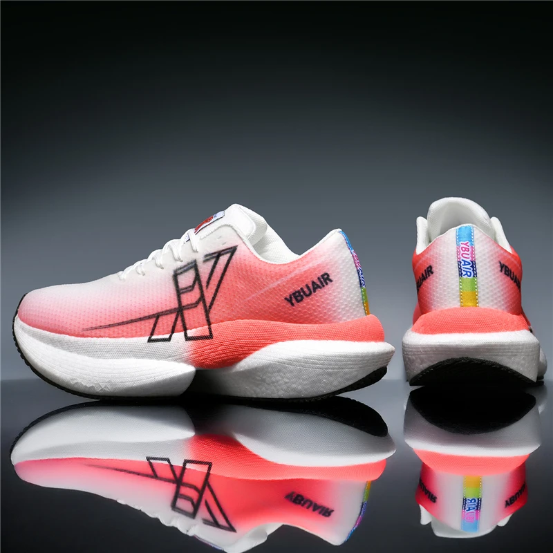 Zapatillas de deporte informales transpirables para hombre, mocasines de moda de entrenador de lujo, zapatos cómodos para correr para hombre