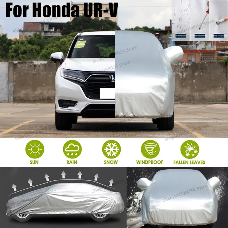 

For Honda UR-V Auto parts Anti snow Anti dust Sunscreen Anti-uv Anti peeling paint And Anti Rainwater 210t car cover Car cover