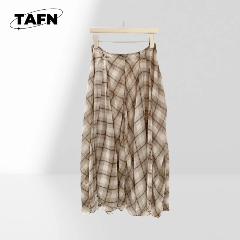 25 Skirt Advanced Texture Beautiful, Fashionable, Comfortable and Exquisite 5. Premium Cashmere Vintage Dress – Trendy AD2806