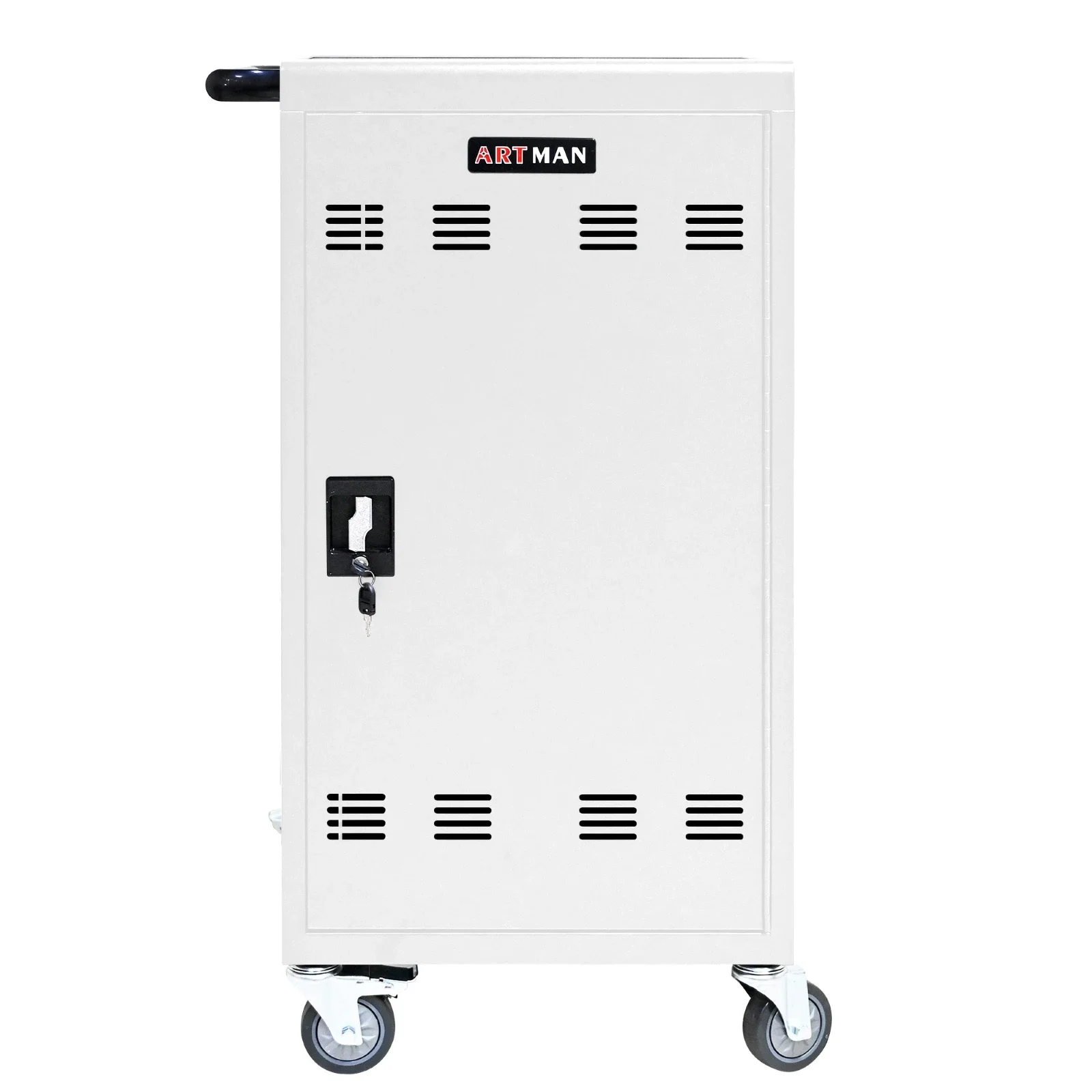 

Laptop and Tablet Storage Cart,Charging Cart for up to 45 Devices for Chromebooks,Tablets,Laptops,for Schools,Businesses,white