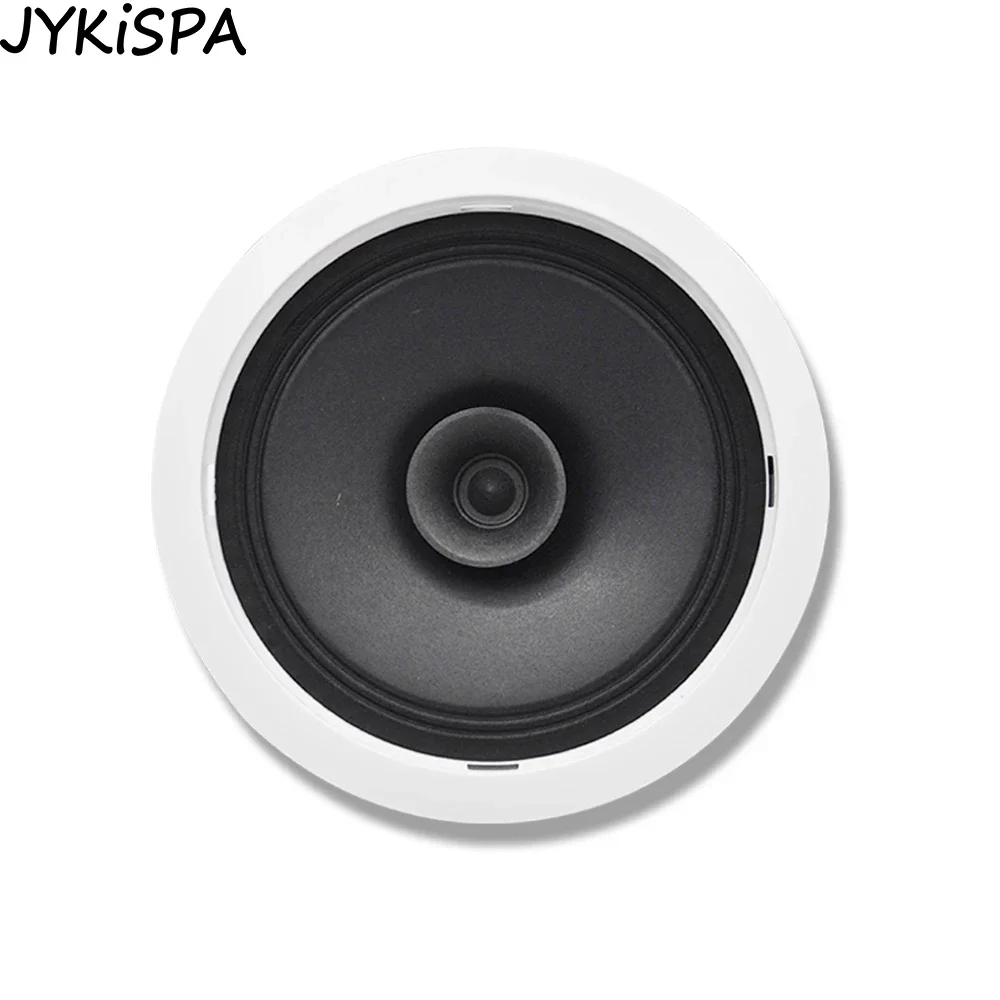 6inch Passive Ceiling Speakers 70V-100V Amplifier Speaker Stereo Sound Audio System Recessed Music PA Speaker for Bedroom