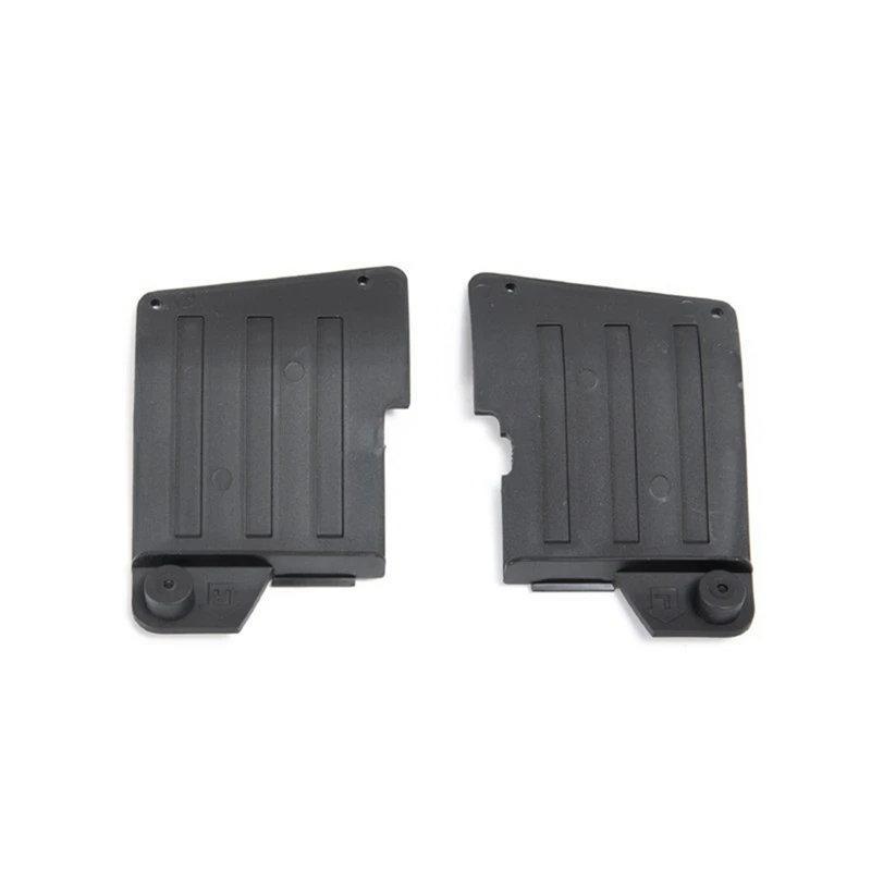 Black Plastic Front and Rear Mud Flaps Fender for 1/10 RC Crawler Car Axial SCX10 II 90046 90047 Upgrade Parts