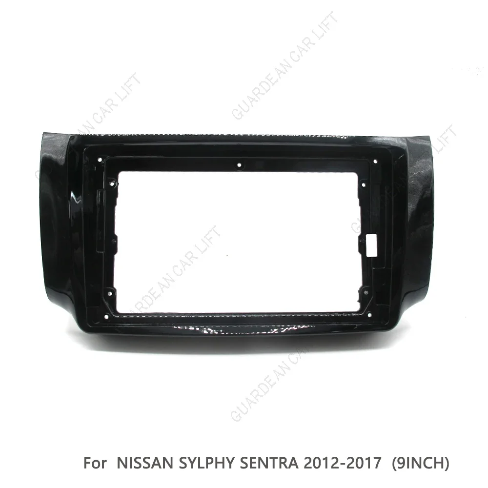 9 zoll Auto Radio Fascias Für Nissan Sentra Sylphy 2012-2019 Android Stereo Rahmen 2 Din Kopf Einheit Panel dash Trim Mit Kabel – Detail 4