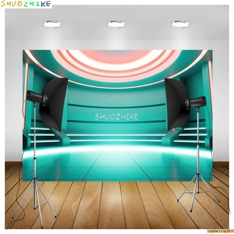 خلفيات مسرح الزفاف لحفل الذكرى السنوية ، الدعائم الخلفية ، منتصف العمر ، القصر ، خلفية الاستوديو الداخلية ، الضوء الأحمر ،