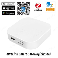 eWeLink App ZigBee Smart Gateway Hub Smart Home Automation Device Wireless Bridge Works with Alexa Google Alice Salute SON/OFF