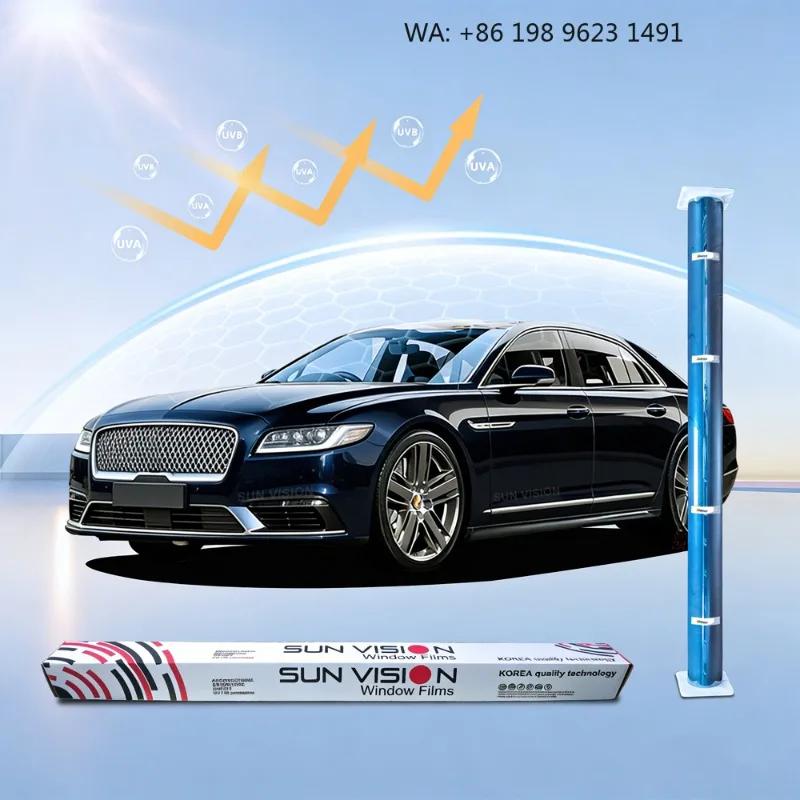 Premium One Way Privacy Car Tint Film Heat Rejection UV Block HD Clarity Anti-Explosion Interior Protection Factory Wholesale
