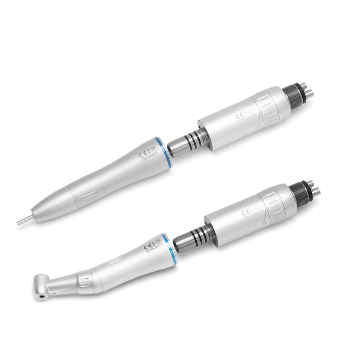 Dental Low Speed Handpiece Inner Water Spray Straight Contra Angle 2/4Holes Air Motor Air Turbine Dental Handpiece