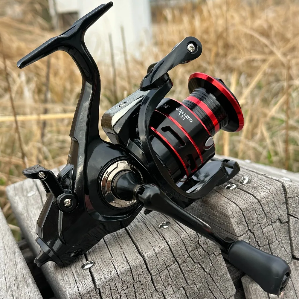 Carrete de pesca con doble freno y aluminio CNC, cambio L/R - imagen 3