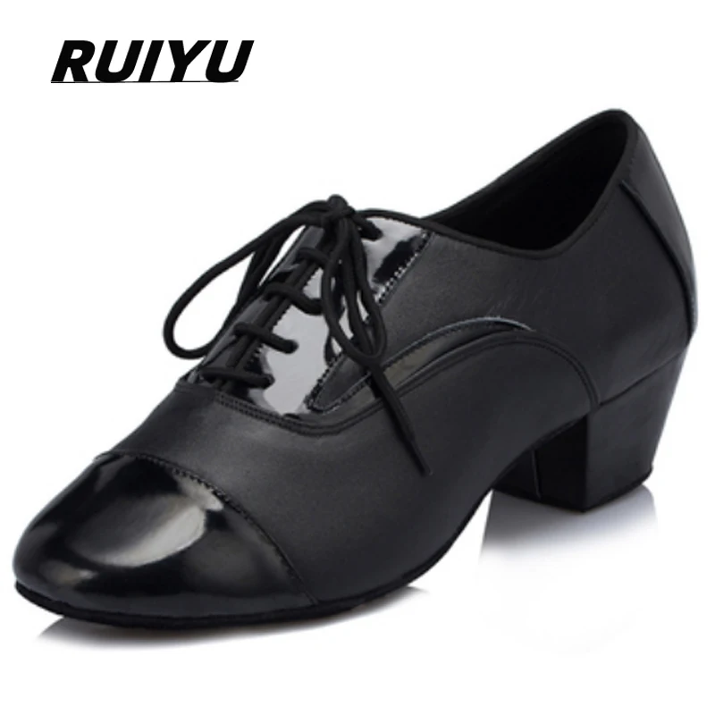 

Men's Dance Shoes Latin Salsa Ballroom Party Men's Shoes Fashion Classic Black Fellowship Dance Sneakers New Tango Dancing Shoes