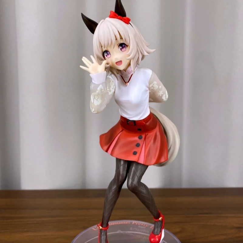 Оригинальная фигурка FuRyu The Animation Umamusume: Pretty Derby Curren Chan Trio-Try-iT, модель из ПВХ, игрушка, украшение, подарок, в наличии