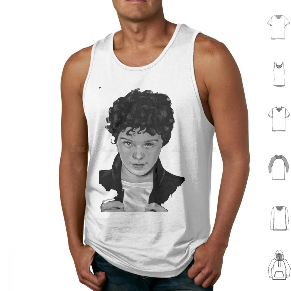 No One Can Resist These Pearls Tank Tops Vest Sleeveless Gaten Matarazzo Dustin Henderson Millie Bobby Brown Netflix