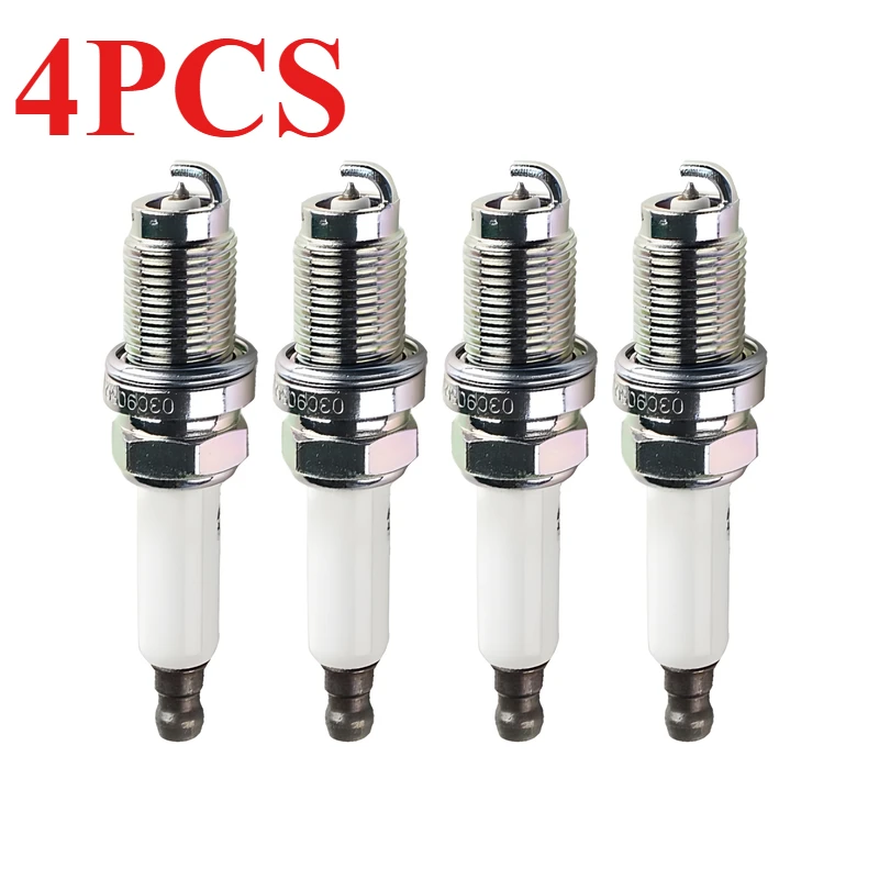 4PCS 03C905601 Platinum Spark Plug For A-udi A1 A3 VW Golf Jetta Passat Tiguan Skoda Seat 1.4TSI/1.4TFSI PZFR6R 03C 905 601